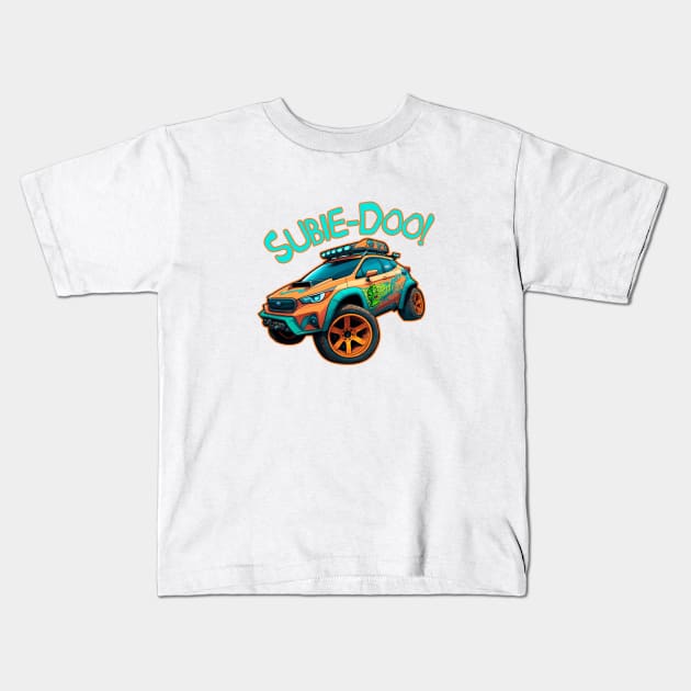 Subie Doo Kids T-Shirt by Kid Relic